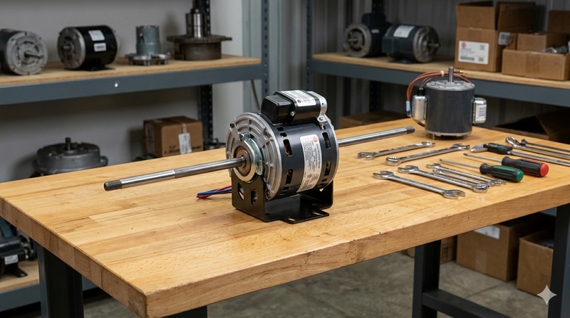Double Shaft Motors