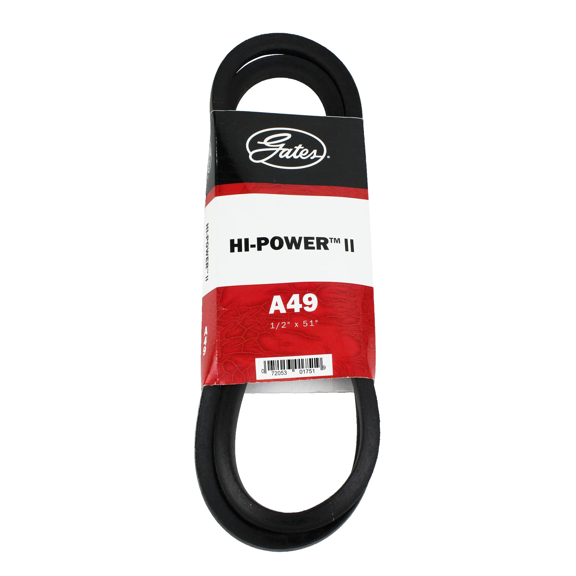 Courroie trapézoïdale Gates Hi-Power® II A49