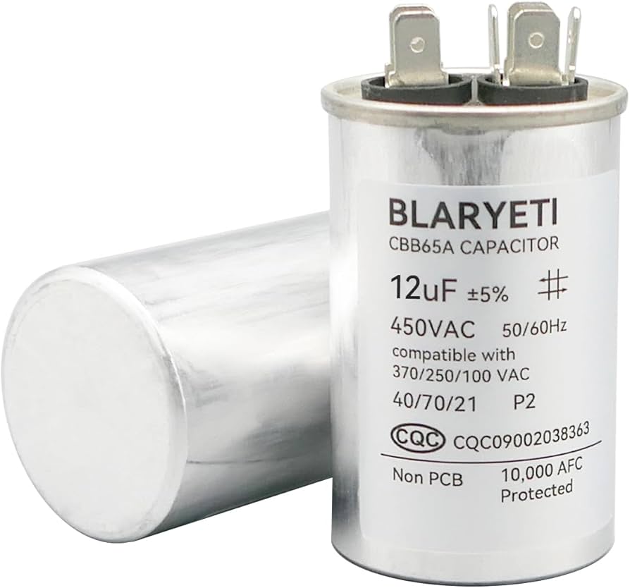 Capacitor Oval 12.5mfd 440vac