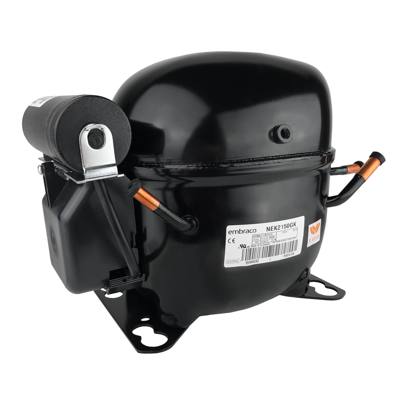 Compresseur Embraco NEK2150GK1 5/8 CV, R404A, 115V