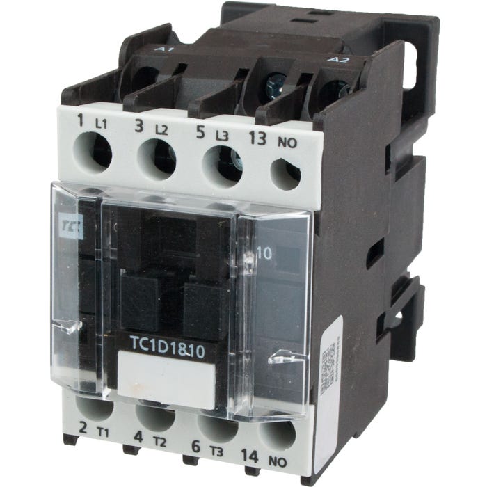 Contacteur 35a 15hp Max 600v 1n/o Coil 240vac
