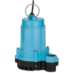 LITTLE GIANT 6EC-CIM-20 Submersible Pump, 1/3HP, 115V, 53GPM, 28' Head, 1/2" Solids