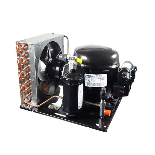 EMBRACO UF10HBX1 Condensing Unit, 1/4 HP, 115V, 1PH, R-134a, L/M/HBP