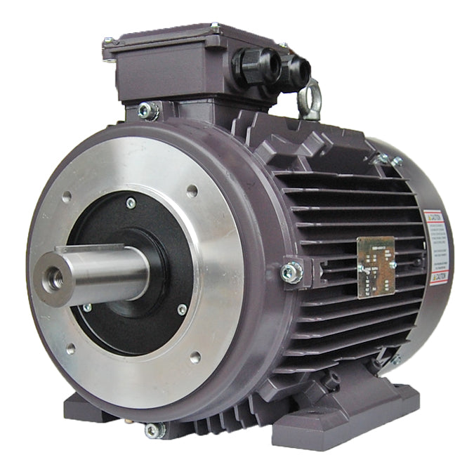 Moteur en aluminium Techtop 3/4 CV 230/460V 1800 tr/min 56C