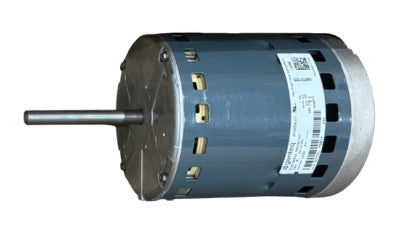 Moteur de ventilateur Genteq 2833 à condensateur permanent divisé (PSC) de 5" de diamètre, arbre double, entraînement direct - 2833