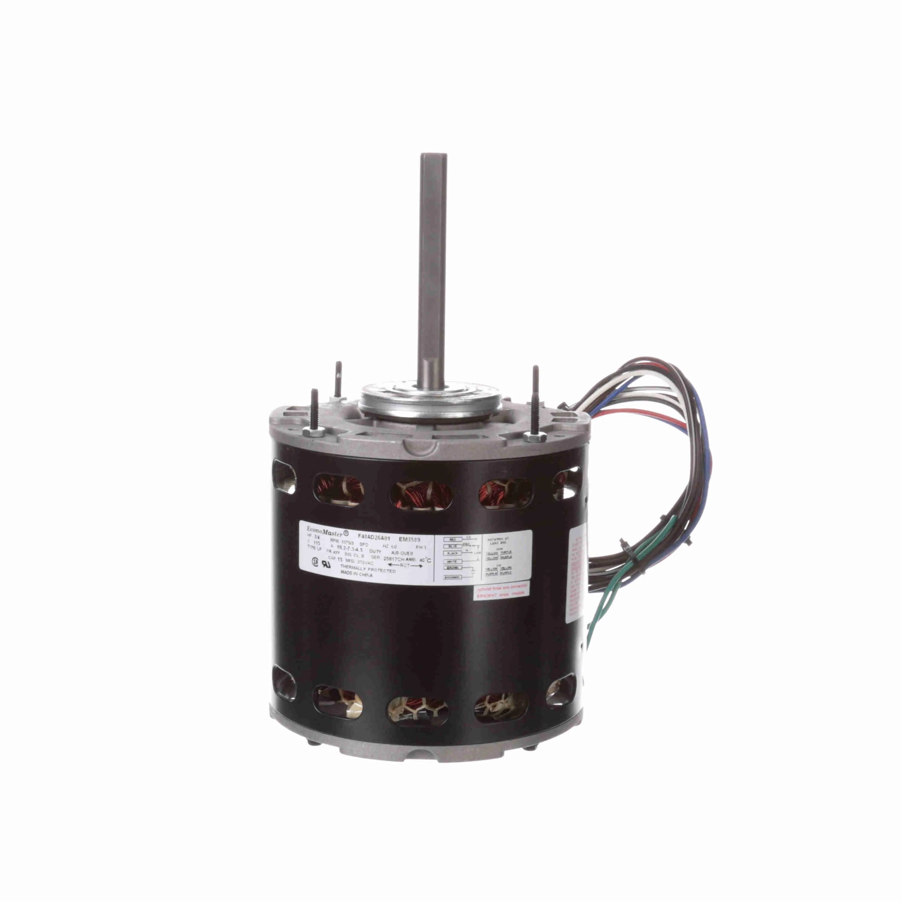 Century EM3589 5.6" Diameter HVAC Direct Drive Fan Motor - EM3589
