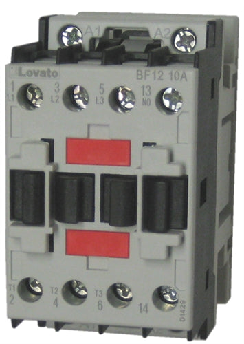 Lovato Contacteur 28a Tripolaire + 1 Contacte Aux N/o - Bobine 575vac 60hz (1hp 120vac) - (2hp 240vac 1ph) - (5hp 200-240v 3ph) - (7.55hp 480vac 3ph) - (10hp 600vac 3ph) 35mm Din Rail