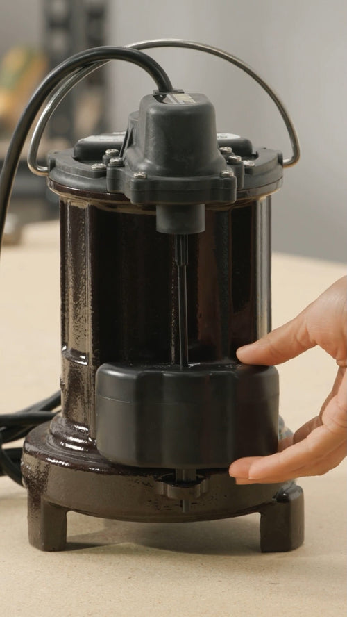 257LP Pompe à effluent 1/3hp 115v 1ph 50gpm 22'tdh cordon 10'