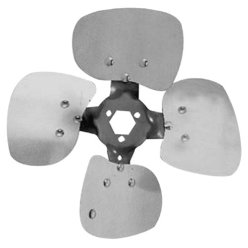 LAU Heavy Duty Condenser Fan Blade: 14 in. Diameter | 23 Degree Pitch | 4 Blade | 60-7181-01