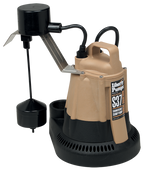 Pompe de puisard submersible Liberty Pumps S37 de 1/3 de cheval