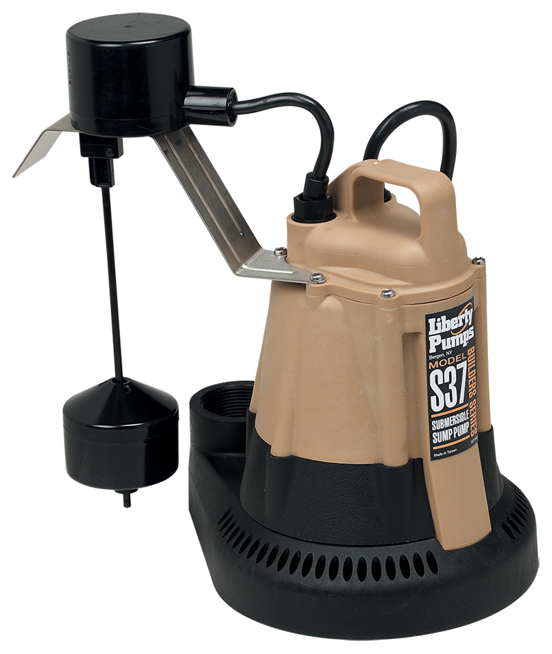 Pompe de puisard submersible Liberty Pumps S37 de 1/3 de cheval