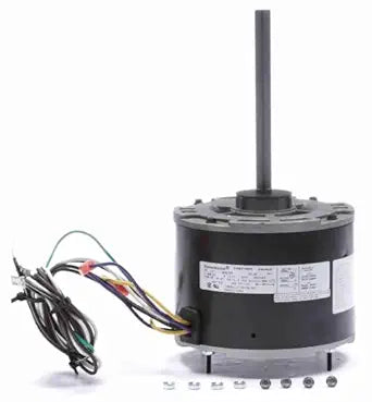 Moteur de condenseur Genteq 3727 1/6 CV 1075 tr/min 208-230V 48 TEAO