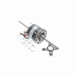 Moteur de ventilateur et soufflante à entraînement direct Genteq 3882 PSC (condensateur permanent séparé) diamètre 5,6" arbre double