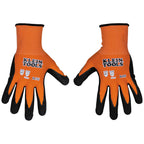 KLEIN TOOLS 60582 Gants tricotés enduits, coupe A1, écran tactile, TG, 2 paires