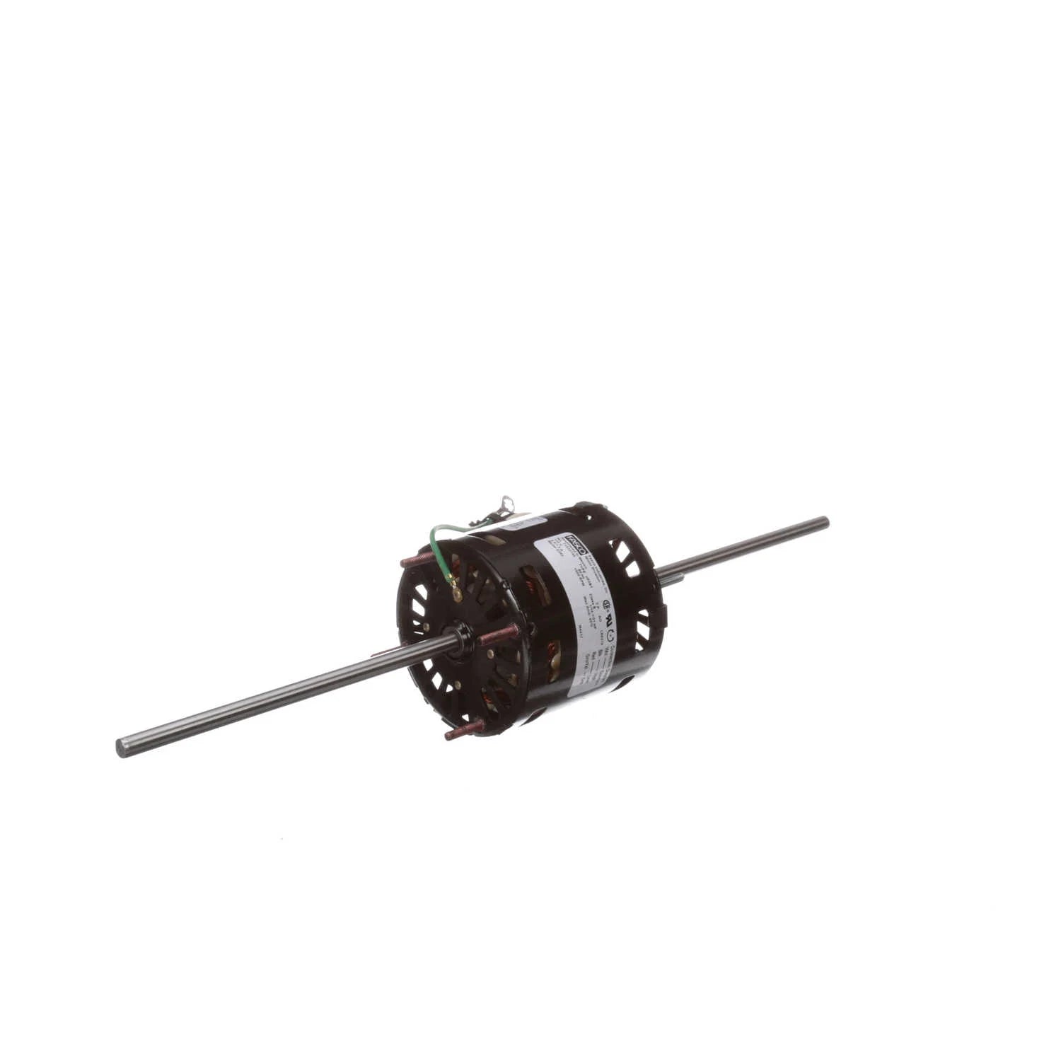 Moteur Fasco D366 à pôles à ombre, diamètre 3,3", arbre double, pour unité de climatisation de fenêtre