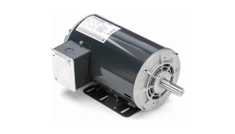MARATHON MOTORS 056T17D3304 3-Phase General Purpose Motor, 3 HP, 56HZ Frame