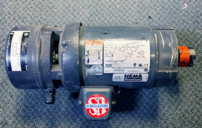 US Motors U32P2G - 1,5 CV - TEFC - 1755 tr/min