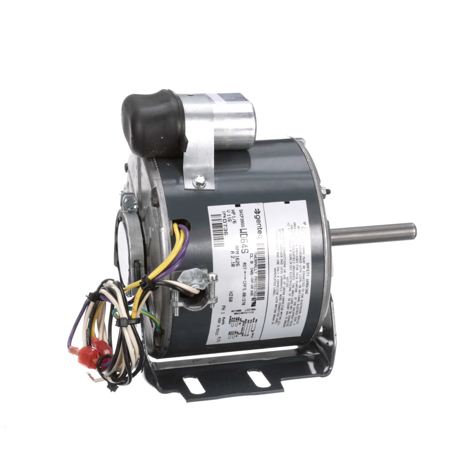 Moteur de ventilateur à entraînement direct et de radiateur à unité Fasco D736
