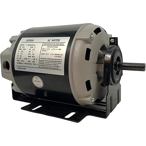 Moteur de ventilateur de condenseur CVC Century ORM5484BF de 5,6 pouces de diamètre - ORM5484BF