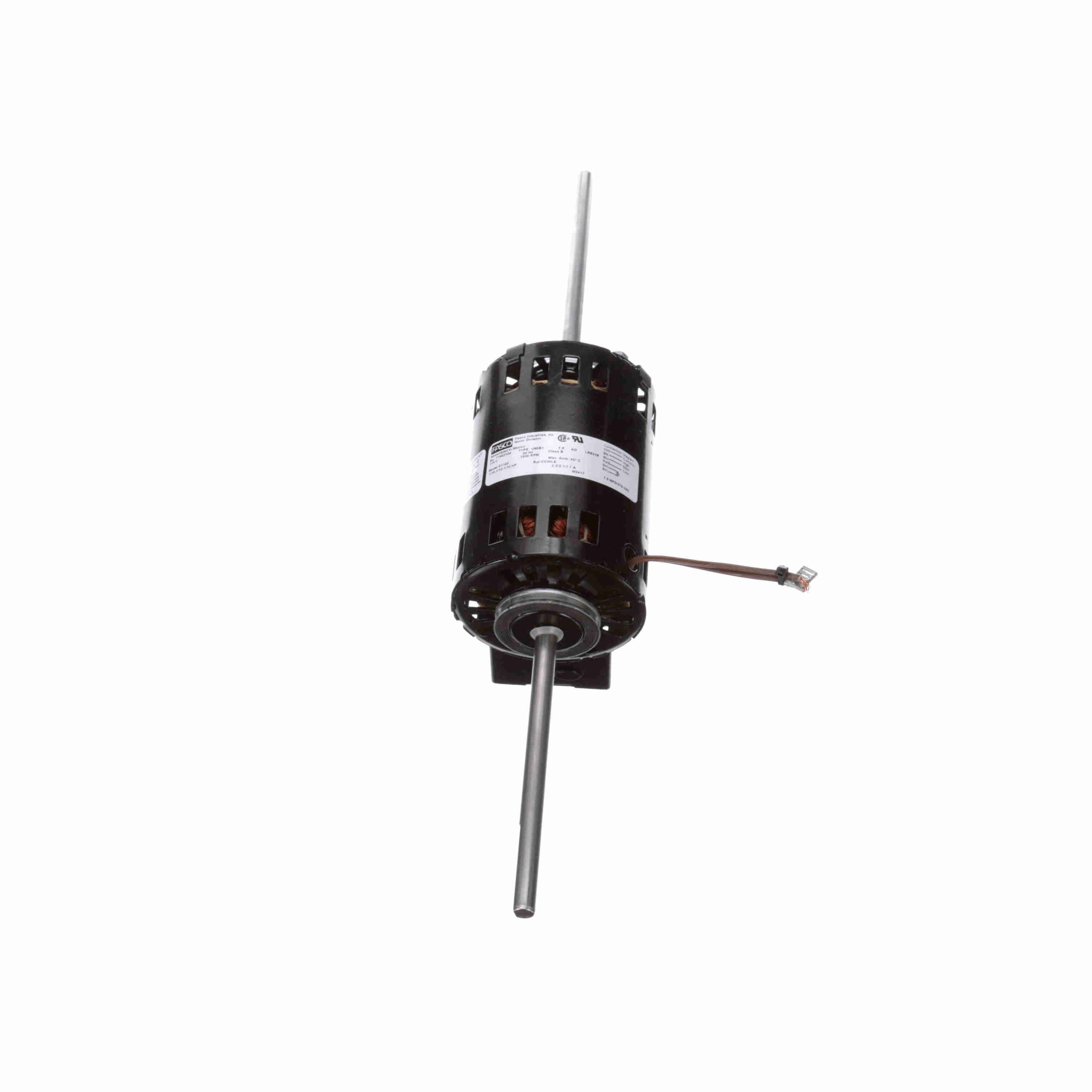 D1140 Fasco Motor 1/10 HP, 1500 RPM, 115 V, OEM, 1 Phase