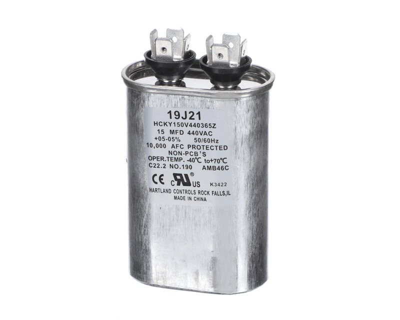 Condensateur 15mfd 370vac Oval Rc15-370