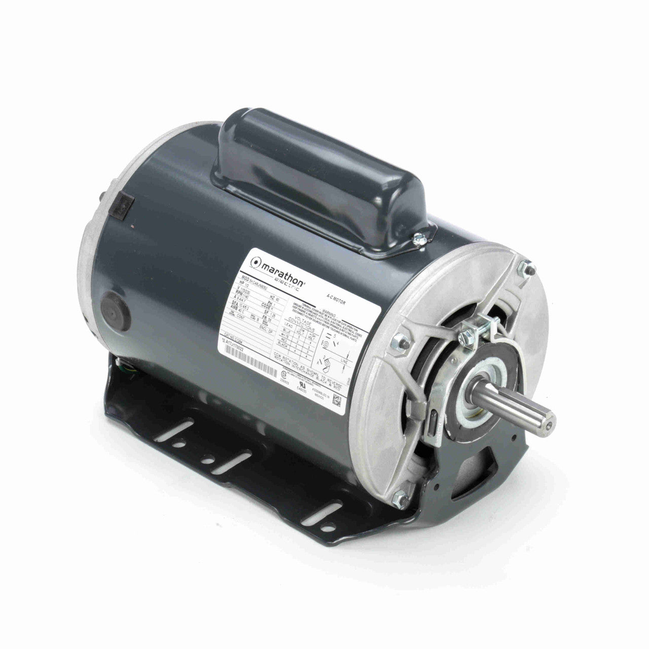 C264 New Marathon Electric Motor Model 5KC49UN6065 1/2 HP, 1140 RPM, 56 Frame