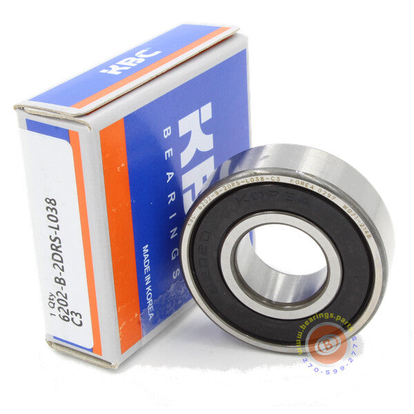 KBC Bearings: Radial Bearing - 6202-DD / 6202-2RS