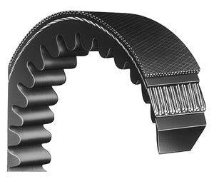 Courroie trapézoïdale moulée Gates AX57 Tri-Power section classique à cran