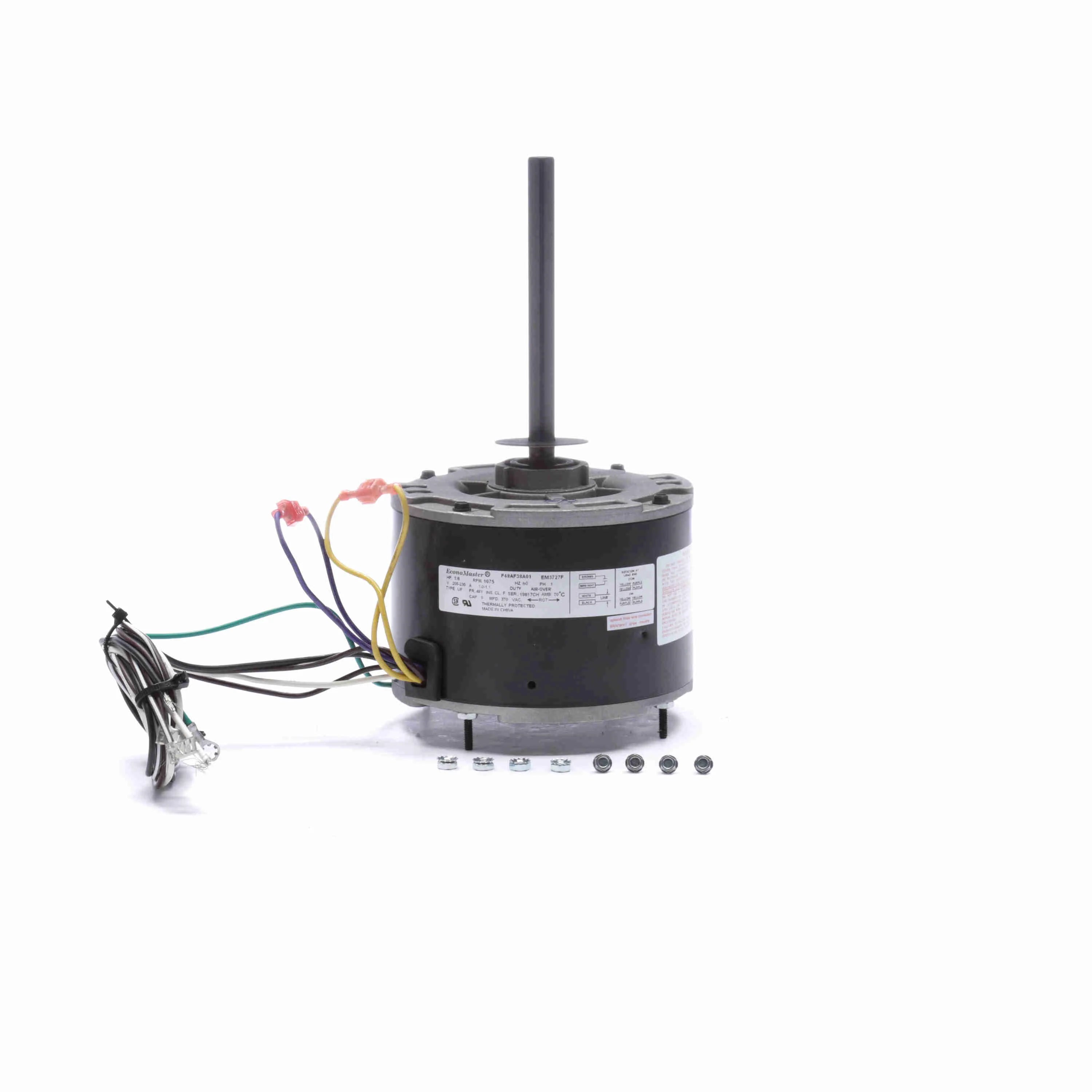 Regal Rexnord - EM3727F Genteq 208-230 V 60 Hz 1075 tr/min Moteur 1/6 CV