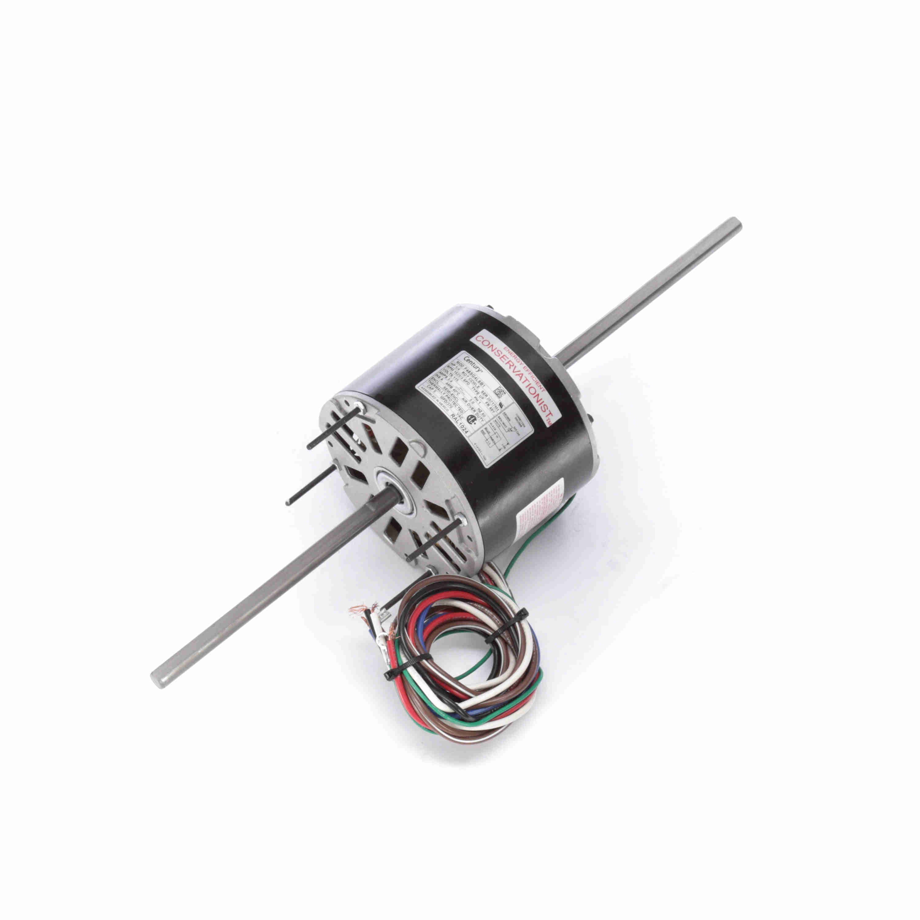 Moteur de ventilo-convecteur et climatiseur de chambre Century RAL1024, diamètre 5,6 pouces