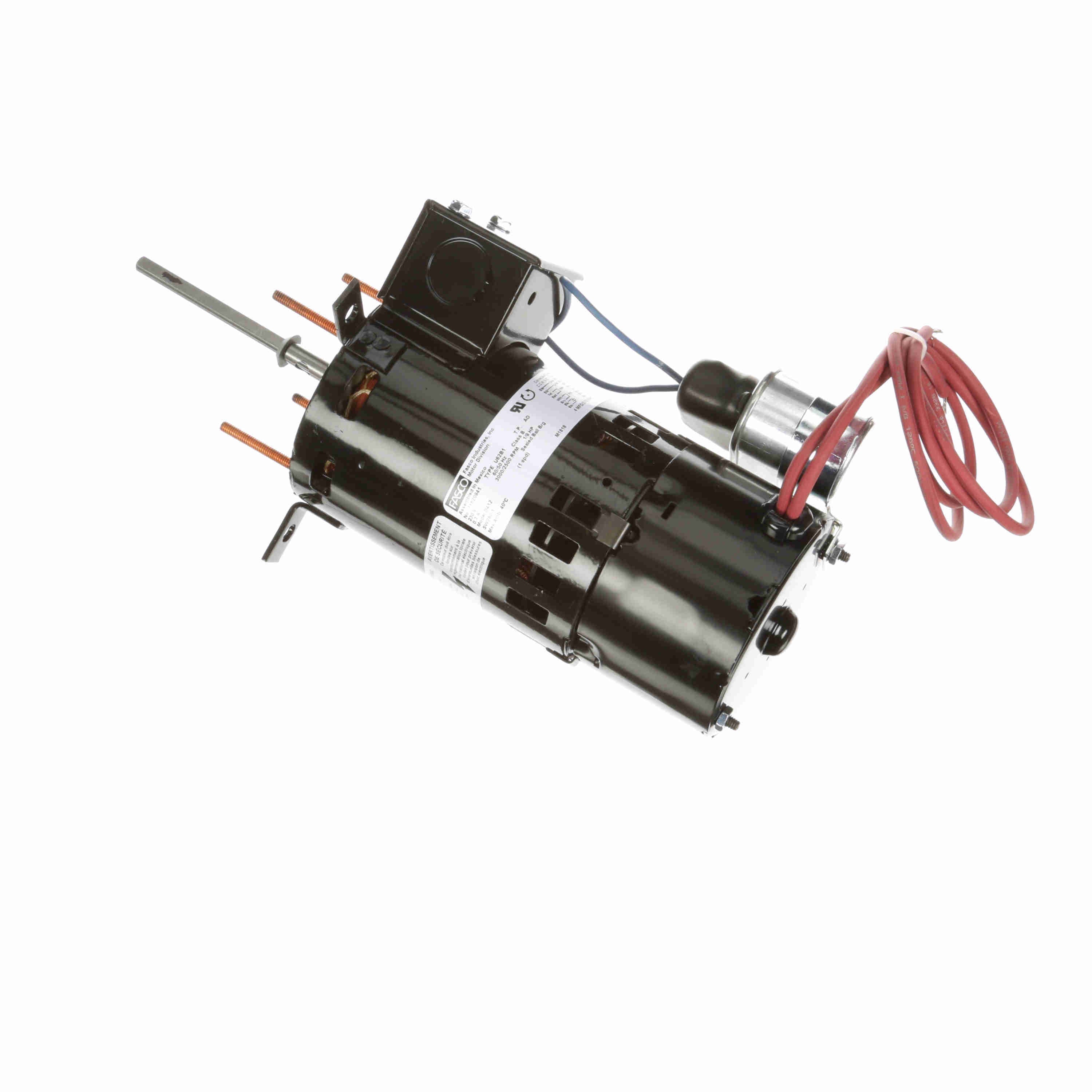 Fasco D412 1/9 HP 3000 RPM 230V Draft Booster Blower Motor