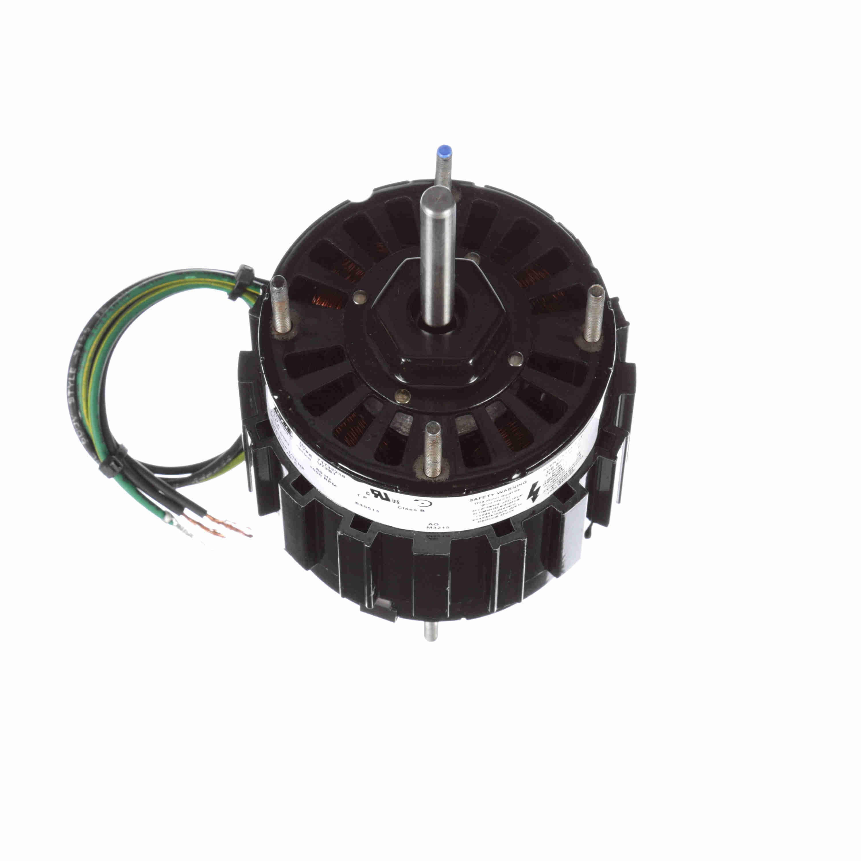Moteur de ventilateur Fasco D043 à pôles masqués, diamètre 3,3 pouces, entraînement direct
