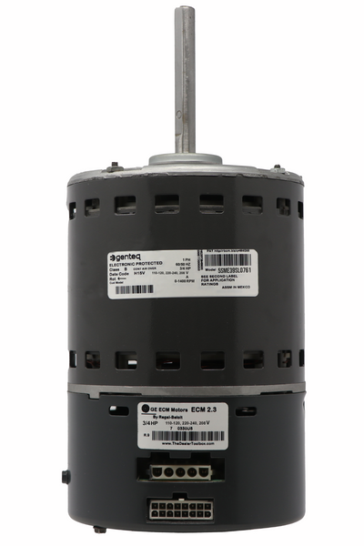 Moteur TEAO GENTEQ 5R007, 1/3HP, 1075RPM, 208-230V, 1PH, Cadre 48, Arbre 1/2"