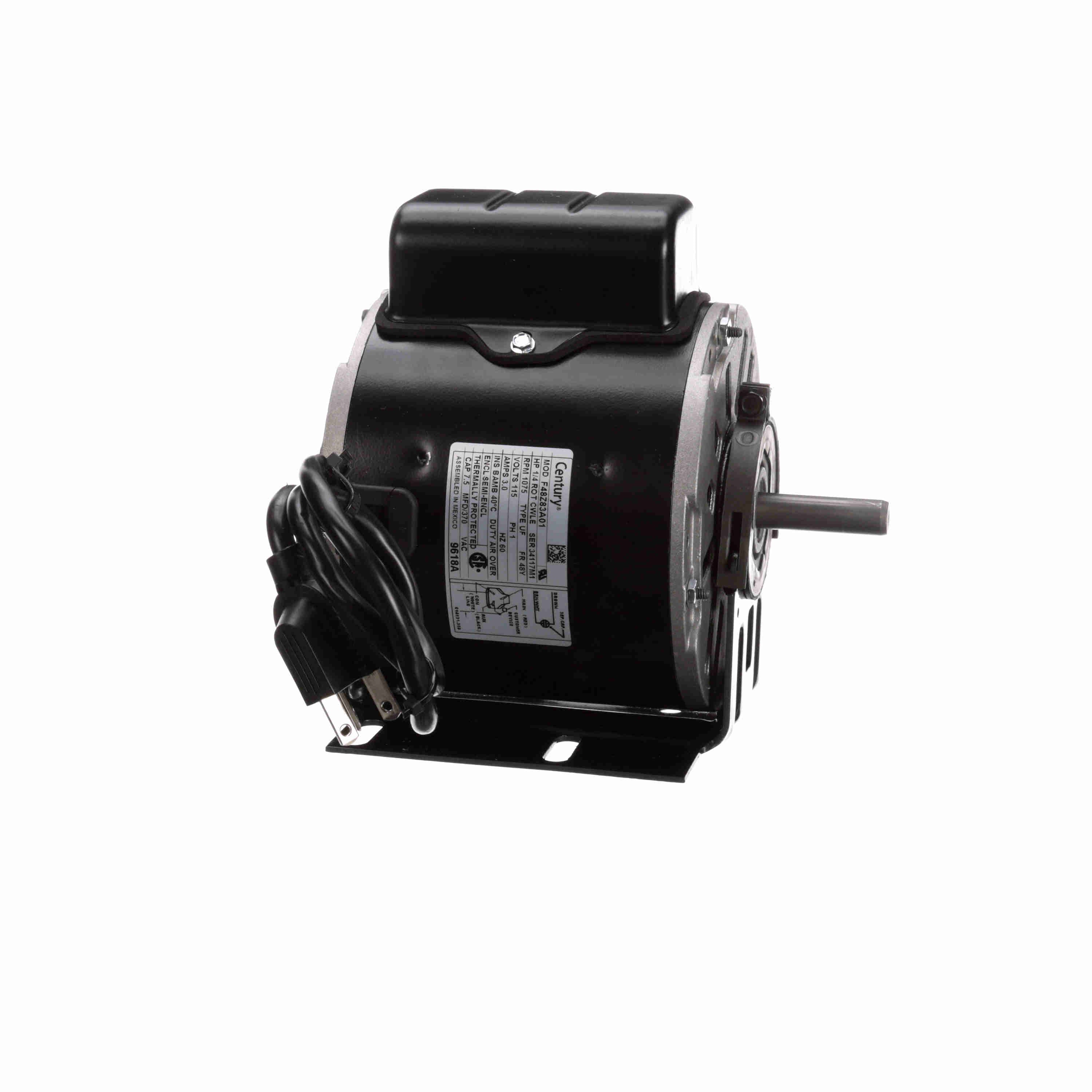 Century 9618A 5.6" Diameter HVAC OEM Replacement Motor
