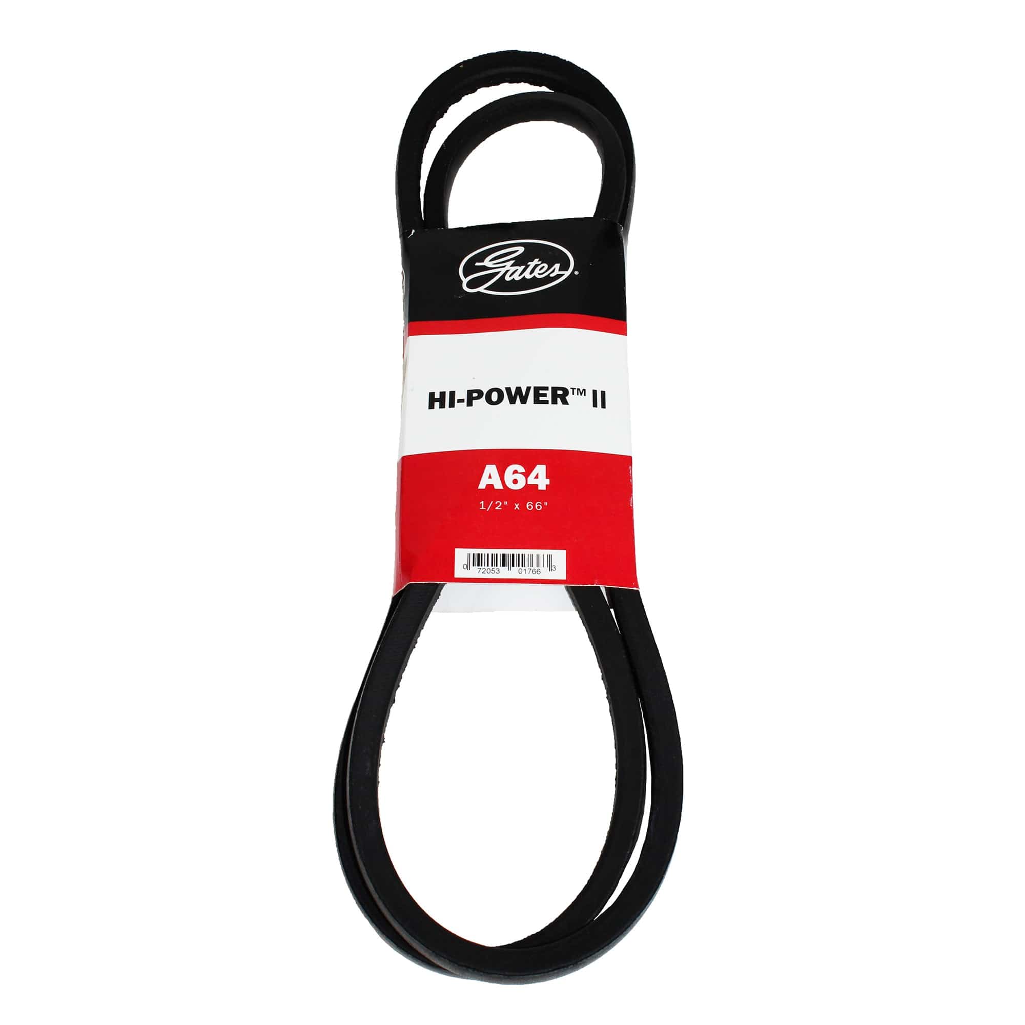 Courroies trapézoïdales Gates 3/A64 Hi-Power II PowerBand