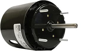 Moteur Fasco D134 à pôles à bagues, 3,3" de diamètre, à refroidissement automatique, à usage général