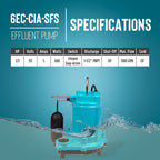 6EC Series Sump & Light Effluent Pump