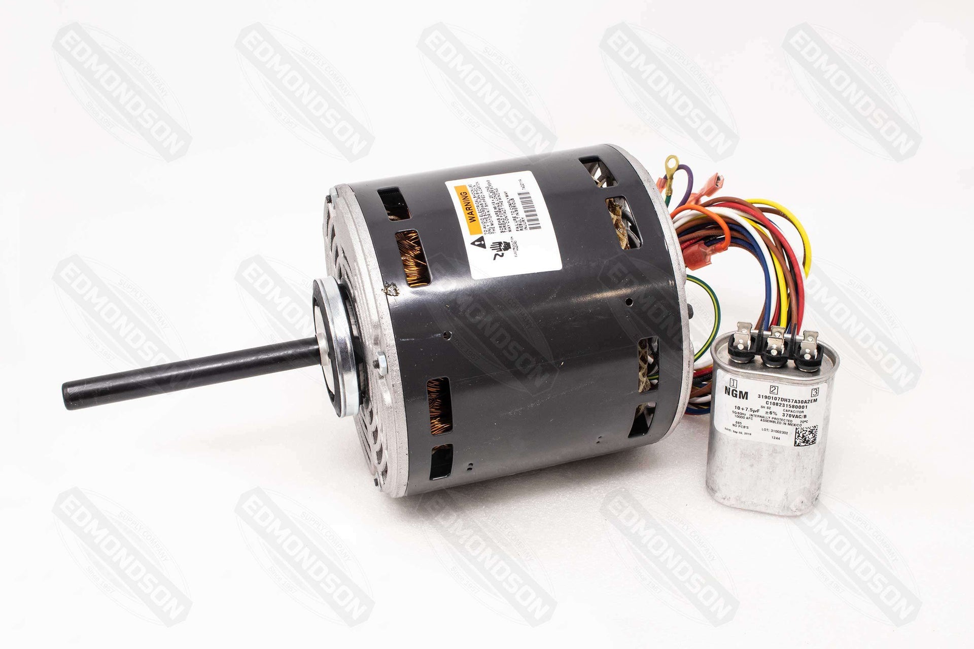 Rescue 1/2-1/6hp 1075rpm 4spd 115v 7.3amp Cap Incl