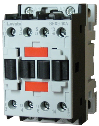 Lovato Contacteur 25a Tripolaire + 1 Contacte Aux N/o - Bobine 575vac 60hz (3/4hp 120vac) - (2hp 240vac 1ph) - (3hp 200-240v 3ph) - (5hp 480vac 3ph) - (7.5hp 600vac 3ph) 35mm Din Rail