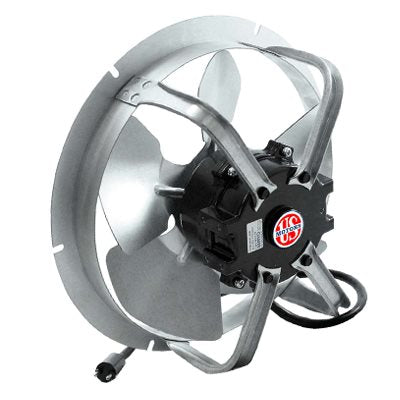 Rescue® 58mm Ecm With Fan Pack 360cfm 115-230vac 1550-1725rpm Five Blades 72 Pitch Degrees Dual Voltage With Lyall Plug Ip67 Rated
