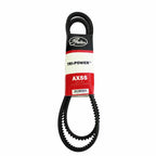 Courroie trapézoïdale moulée Gates AX55 Tri-Power à encoche