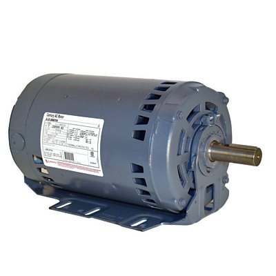 H954 Three Phase ODP Resilient Base Motor 3 HP