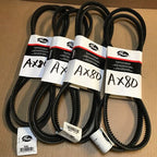 Courroie trapézoïdale classique Gates AX80 Tri-Power moulée à cran