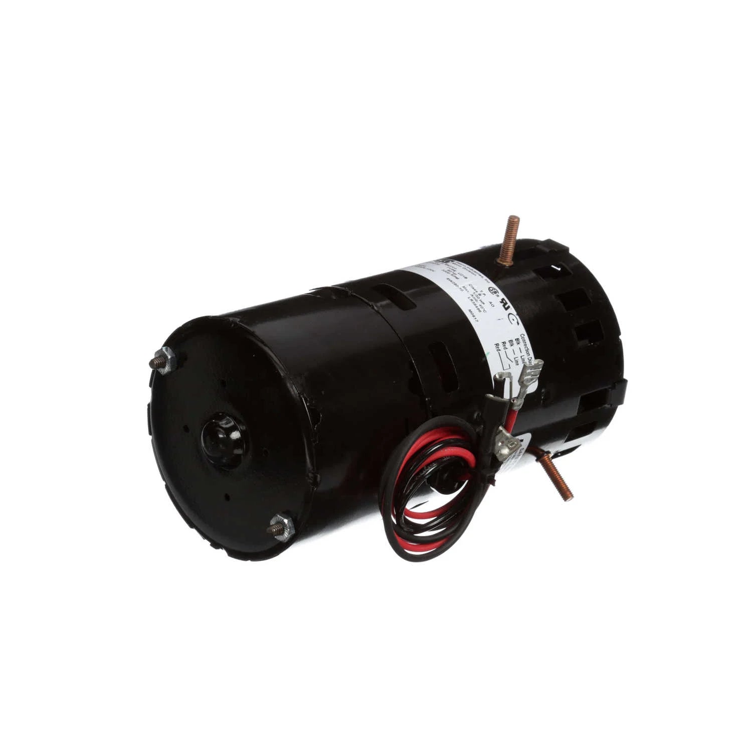 Moteur de ventilateur d'évacuation et de tirage Fasco D454 à pôles masqués, diamètre 3,3"