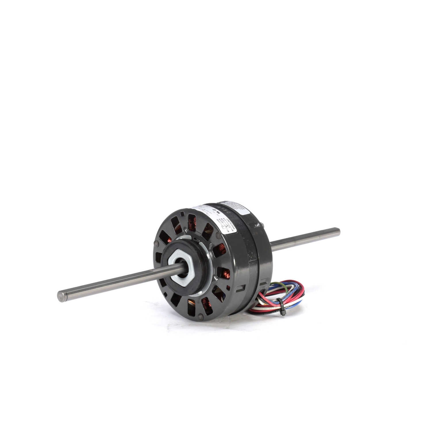 Moteur de ventilo-convecteur Fasco D253 à ombre de pôles, diamètre 5 pouces, double arbre, pour unités de climatisation et de chauffage