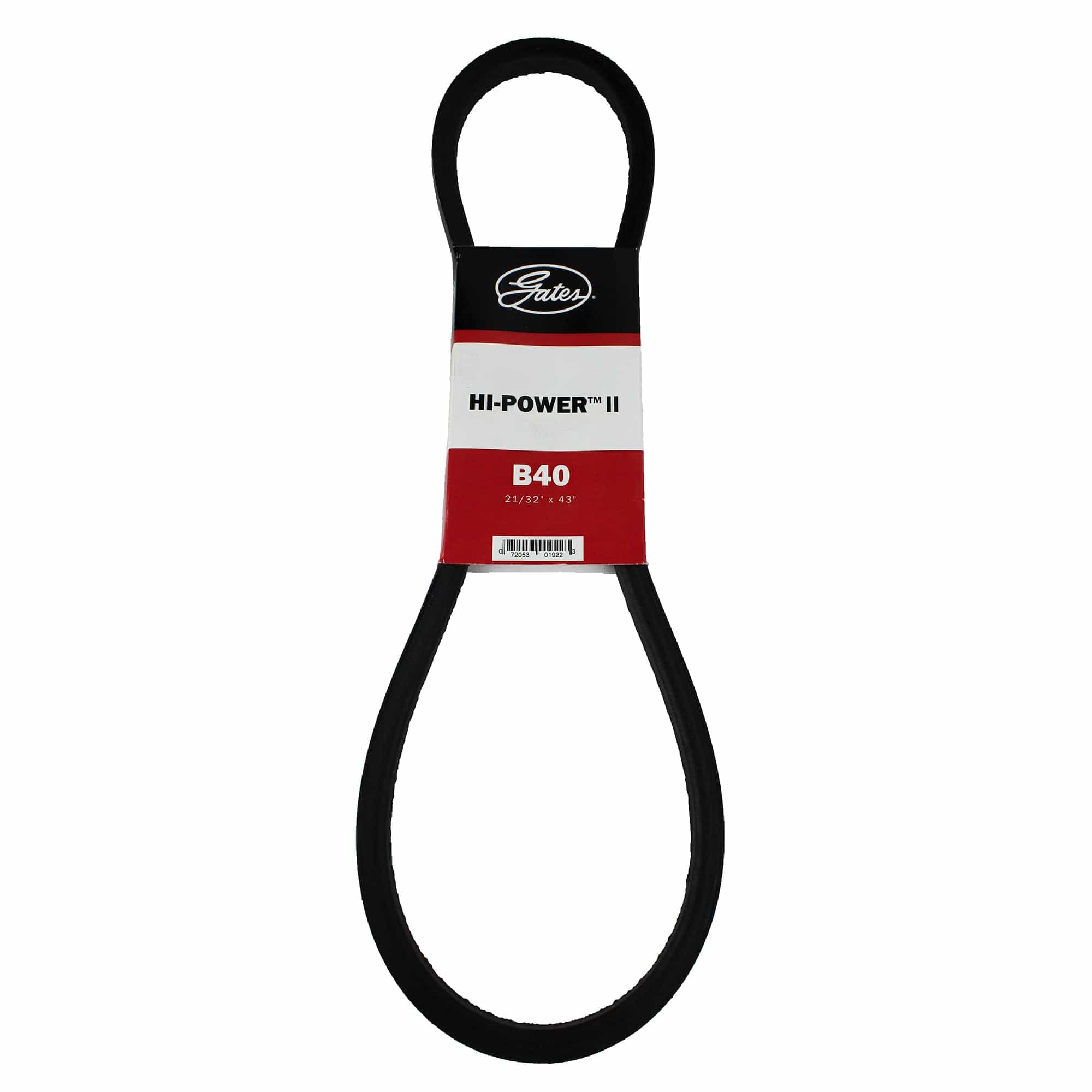 Courroie Gates B40 Hi-Power II