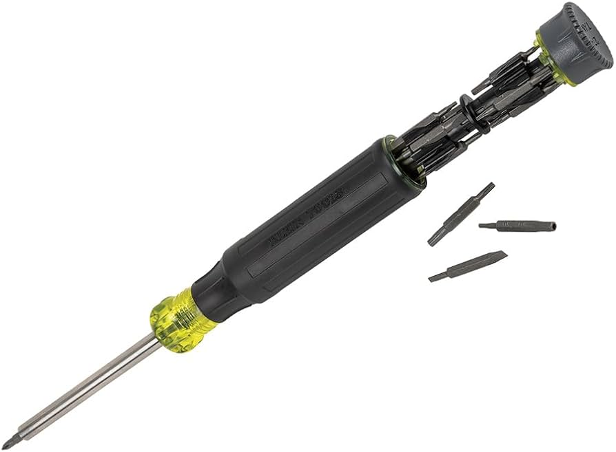 KLEIN TOOLS 32328 27-in-1 Precision Screwdriver, Bit Set with Apple® Bits