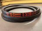 Gates 10/C108 Courroies PowerBand Hi-Power II 909410108