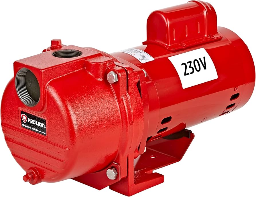 Pompe d'arrosage portable Red Lion C/O 1/2 CV 115V