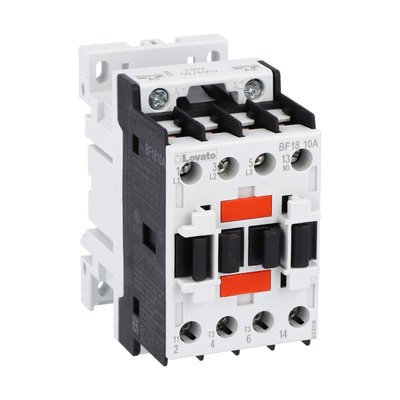 Lovato Contacteur 32a Tripolaire + 1 Contacte Aux N/o - Bobine 24vac (1hp 120vac) - (3hp 240vac 1ph) - (5hp 200-240v 3ph) - (10hp 480vac 3ph) - (15hp 600vac 3ph) 35mm Din Rail